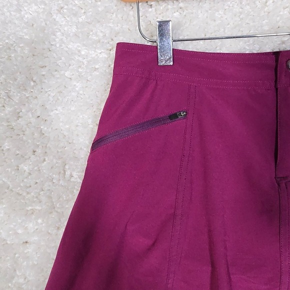 Title Nine Skort Women 2 Purple Swingtastic Stretch Zip Pocket Active Tenniscore - Picture 3 of 12